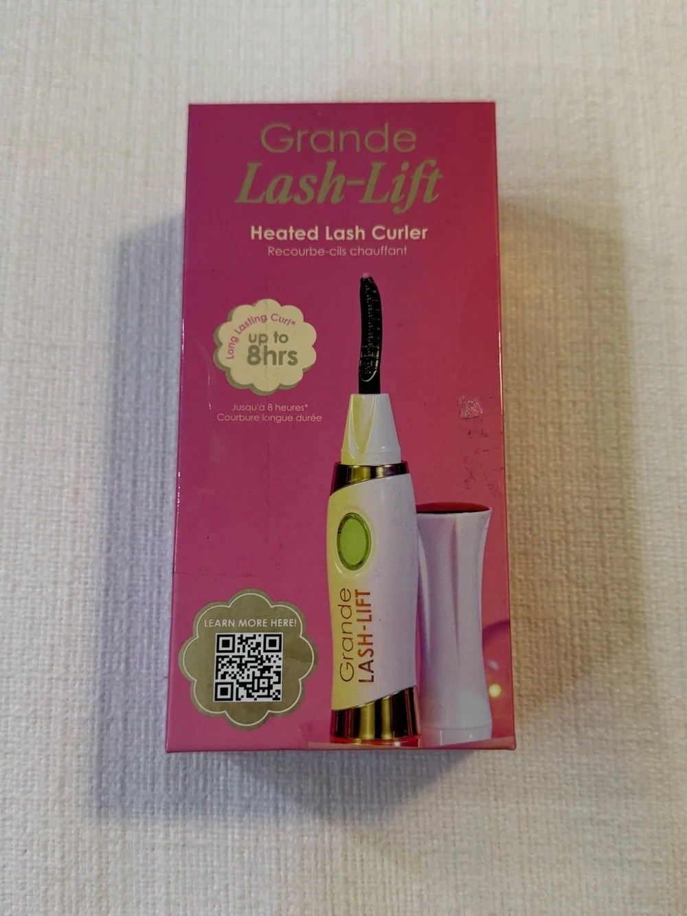 Grane Lash-Lift Heated Lash Curler - Pink/White